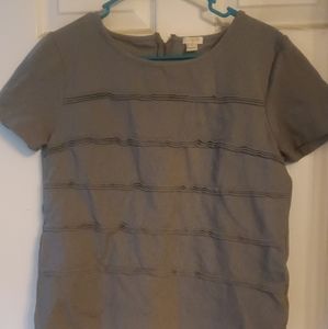 Gray J. Crew top